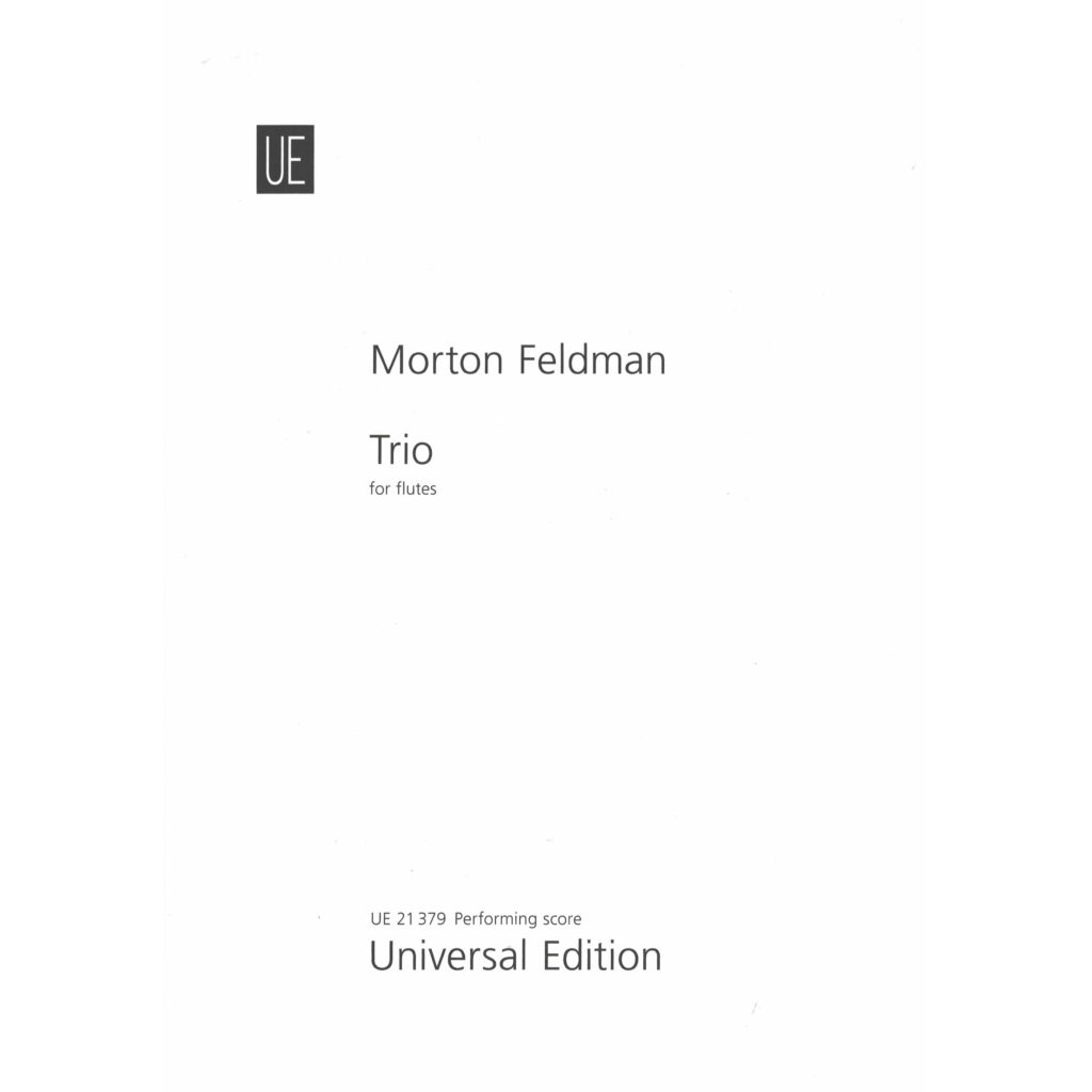 Morton Feldman Trio, 1972